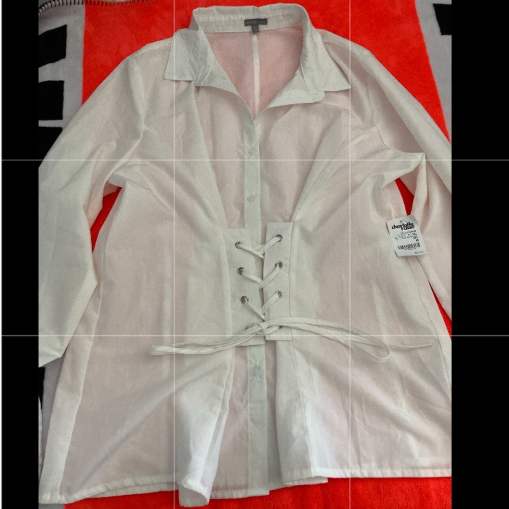 Corset Button Down